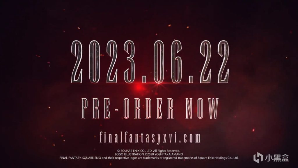TGA 2022《最终幻想16》将于2023年6月22日发售