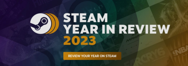 Steam现已上线年度回顾，查看数据即可获得限定徽章