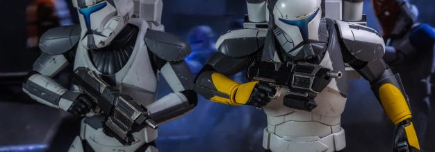近20年前的人物终于实体化：HotToys星战人偶克隆人突击队员焦痕